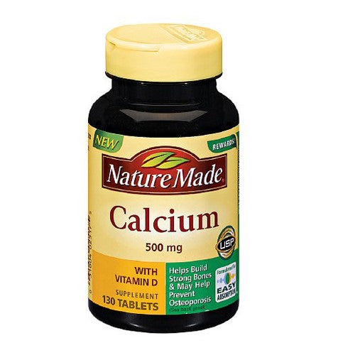 Nature Made Calcium 500 Mg Tablets - 130 Ea